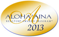 2013 Aloha Aina REALTOR® Award Winners